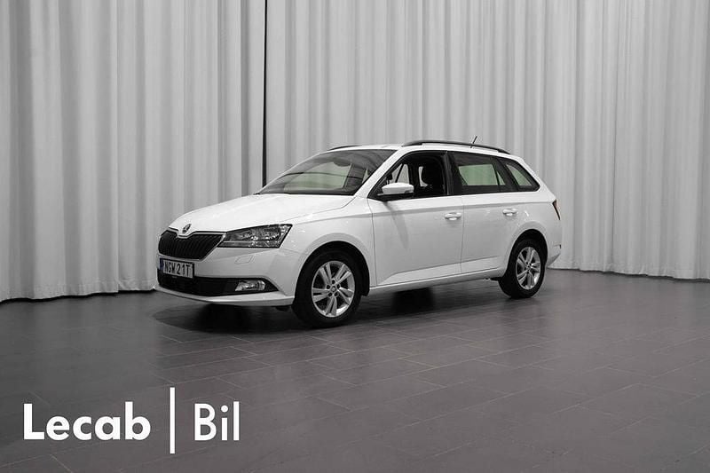Vit Begagnad 2019 Skoda Fabia Kombi | 119 500 kr (Marknadspris) - Bild 1/4