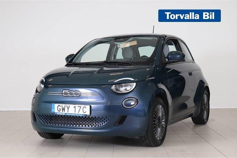 Grön Begagnad 2020 Fiat 500e Icon Halvkombi | 169 900 kr (Lite dyr) - Bild 1/3