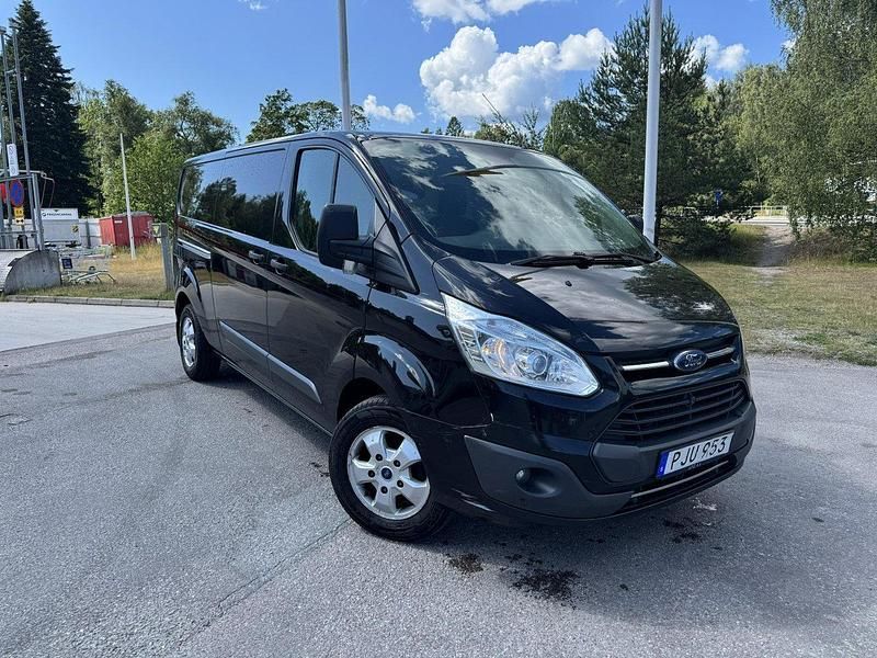 Svart Begagnad 2017 Ford Transit Custom Minibuss | 95 000 kr - Bild 1/4