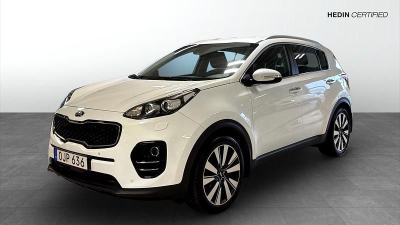 Vit Begagnad 2016 Kia Sportage SUV | 159 900 kr (Marknadspris) - Bild 1/4