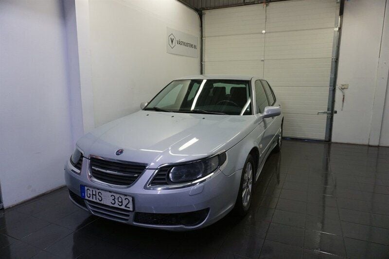 Ljusgrå Begagnad 2007 Saab 9-5 Linear Sedan | 44 900 kr (Lite dyr) - Bild 1/4