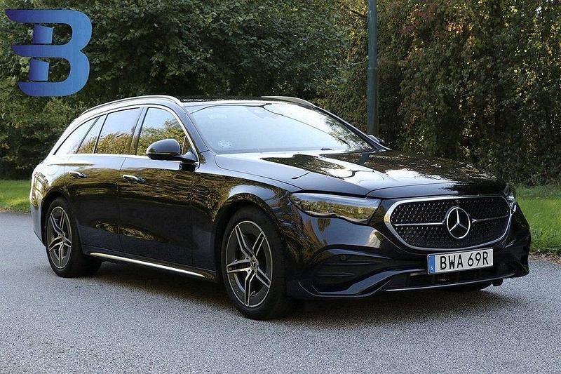 Svart Begagnad 2024 Mercedes E300 AMG line Kombi | 744 900 kr (Dyr) - Bild 1/4