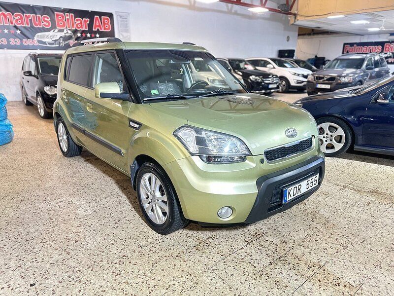 Ljusgrön Begagnad 2009 Kia Soul SUV | 39 900 kr (Marknadspris) - Bild 1/4