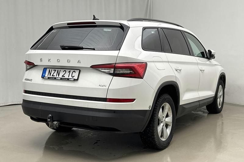Begagnad Skoda Kodiaq 150 HK (110 kW) 2020 Vit SUV