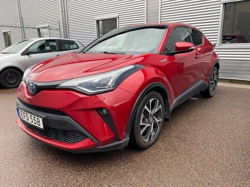 Röd Begagnad 2020 Toyota C-HR Edition SUV | 255 900 kr (Dyr) - Bild 1/4