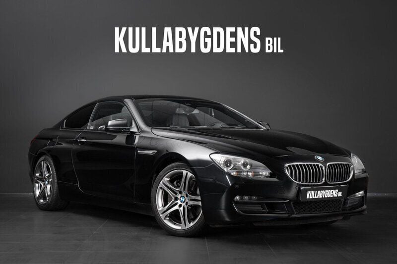 Svart Begagnad 2012 BMW 640 Comfort Edition Sportkupé | 259 000 kr - Bild 1/4