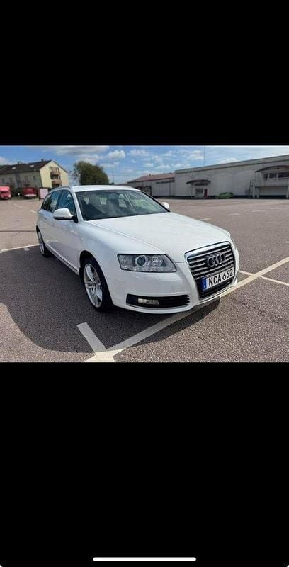 Vit Begagnad 2011 Audi A6 Proline Kombi | 79 900 kr (Marknadspris) - Bild 1/4