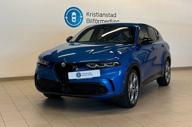 Blå Begagnad 2022 Alfa Romeo Tonale Edizione Speciale SUV | 324 900 kr - Bild 1/4