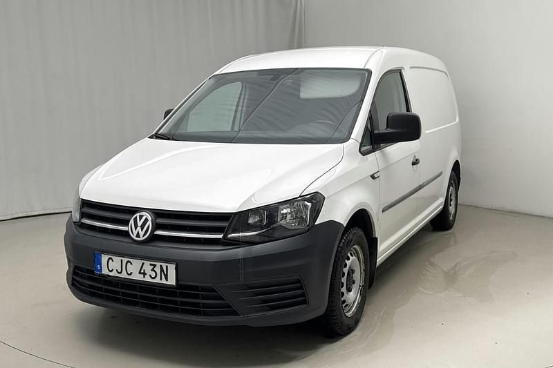 Begagnad VW Caddy Maxi 102 HK (75 kW) 2020 Vit Minibuss