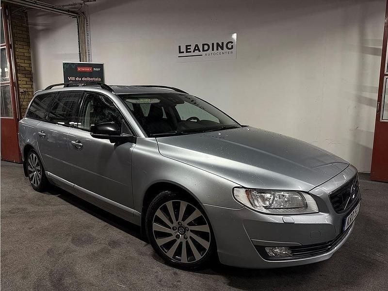 Silver Begagnad 2015 Volvo V70 Dynamic Kombi | 179 900 kr (Dyr) - Bild 1/4