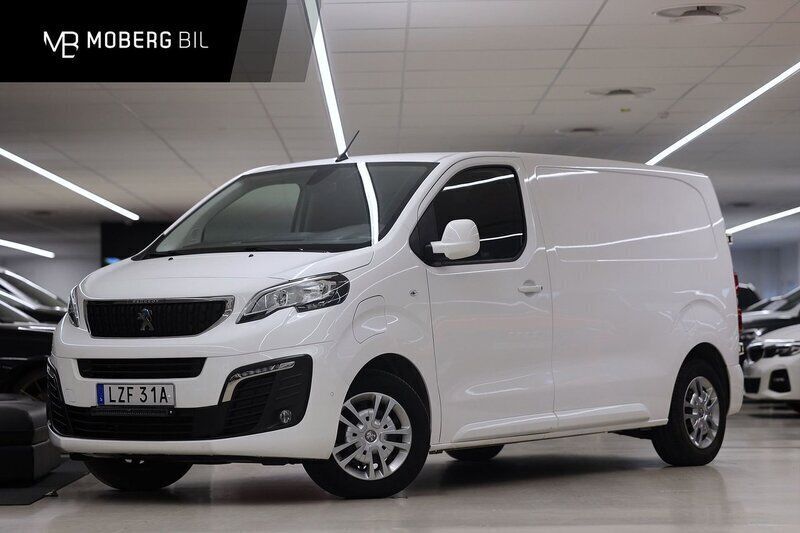 Vit Begagnad 2021 Peugeot e-Expert Van | 254 900 kr - Bild 1/3