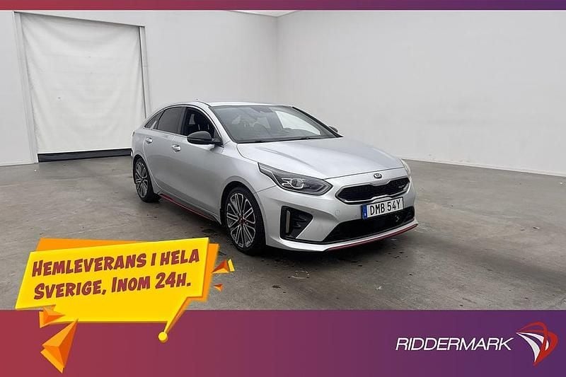 Grå Begagnad 2019 Kia ProCeed GT Halvkombi | 239 800 kr (Lite dyr) - Bild 1/3