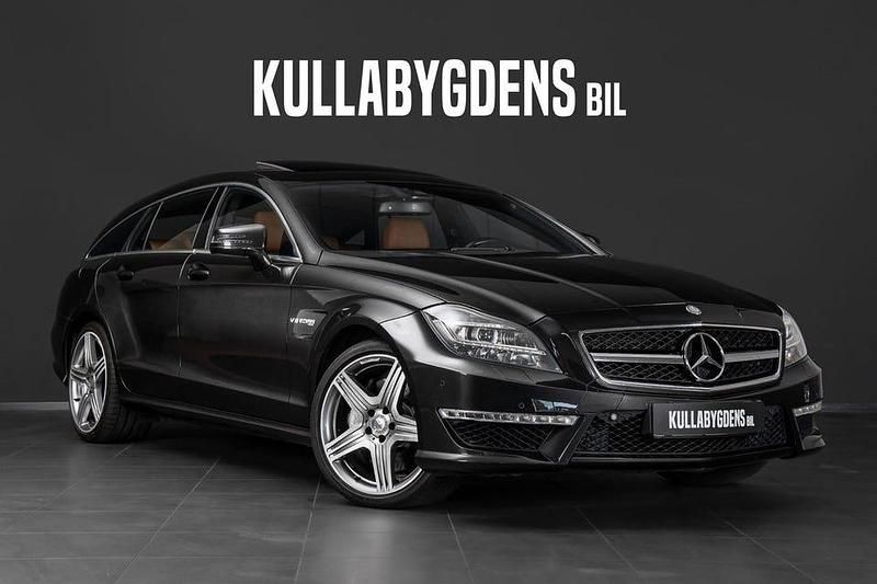 Svart Begagnad 2013 Mercedes CLS63 AMG Shooting Brake AMG Kombi | 469 000 kr - Bild 1/4