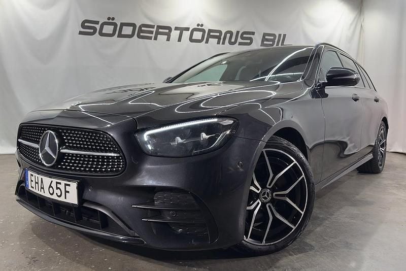 Begagnad Mercedes E220 AMG 194 HK (142 kW) 2021 Grå Kombi