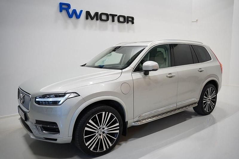 Vit Begagnad 2021 Volvo XC90 Inscription SUV | 489 700 kr (Bra pris) - Bild 1/4