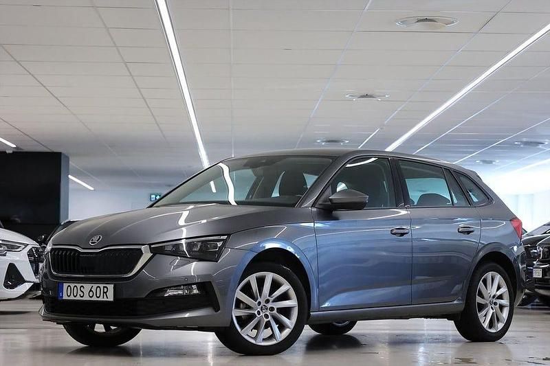 Begagnad Skoda Scala Style 110 HK (80 kW) 2022 Grå Halvkombi