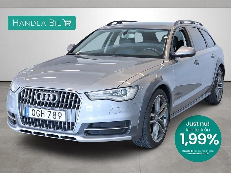 Grå Begagnad 2016 Audi A6 Allroad Comfort Kombi | 259 900 kr (Lite dyr) - Bild 1/4