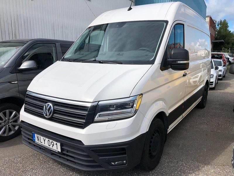 Vit Begagnad 2018 VW Crafter Van | 179 900 kr - Bild 1/4