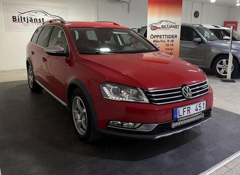 Begagnad VW Passat 177 HK (130 kW) 2013 Röd Kombi