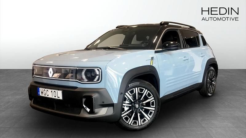 Svart (black) Begagnad 2025 Renault 4 E-Tech Iconic SUV | 476 800 kr - Bild 1/4