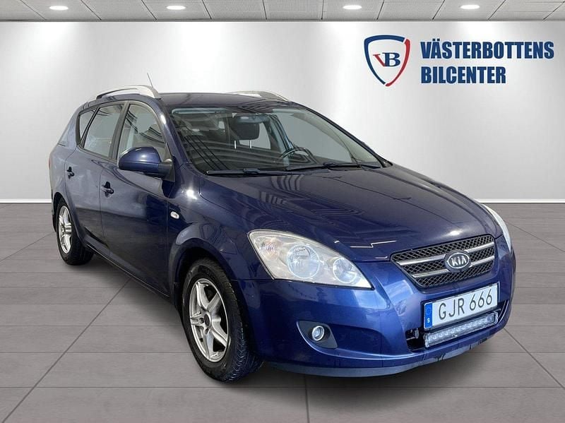 Blå Begagnad 2008 Kia Ceed Sportswagon 4 Kombi | 29 900 kr (Marknadspris) - Bild 1/4