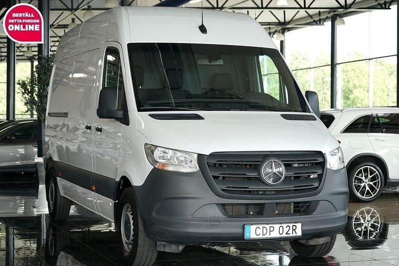 Begagnad Mercedes E-Sprinter 85 kW (116 HK) 2021 Vit Van