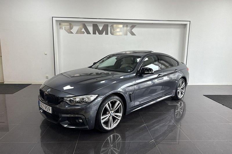Grå Begagnad 2016 BMW 430 Gran Coupé M Sport Sportkupé | 269 000 kr (Bra pris) - Bild 1/4