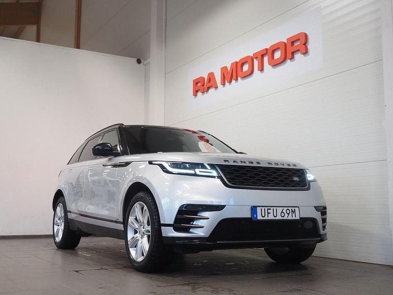 Grå Begagnad 2019 Land Rover Range Rover Velar R-Dynamic SUV | 369 900 kr (Marknadspris) - Bild 1/3