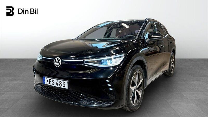 Svart Begagnad 2023 VW ID.4 GTX SUV | 439 500 kr (Marknadspris) - Bild 1/4