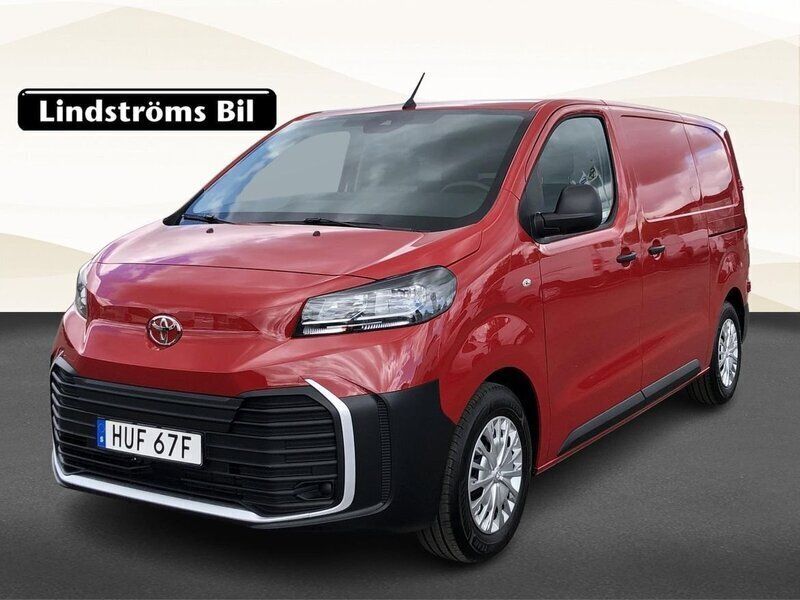 Röd Ny 2025 Toyota Proace Comfort Van | 454 875 kr (Lite dyr) - Bild 1/3
