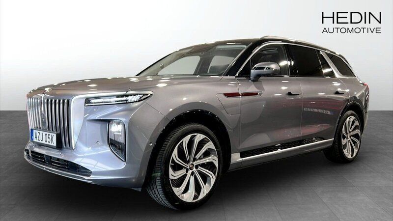 Grå (grey) Begagnad 2023 Hongqi E-HS9 SUV | 799 900 kr (Marknadspris) - Bild 1/4