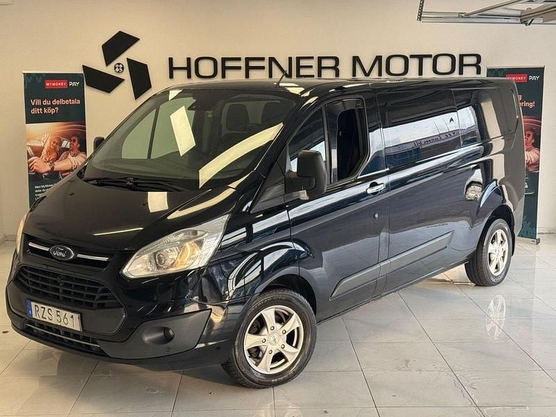 Svart Begagnad 2017 Ford Transit Custom Minibuss | 199 000 kr (Marknadspris) - Bild 1/4