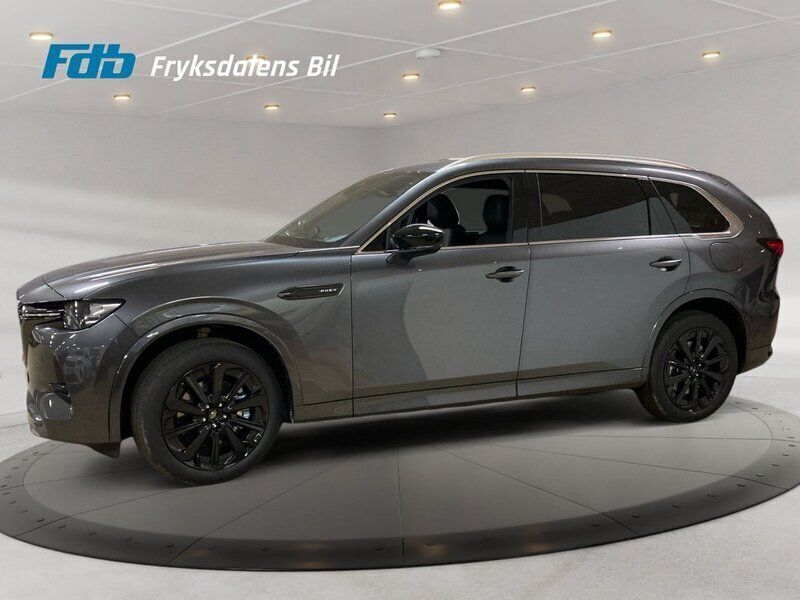 Grå Ny 2024 Mazda CX-80 Homura-Line SUV | 677 300 kr (Lite dyr) - Bild 1/4