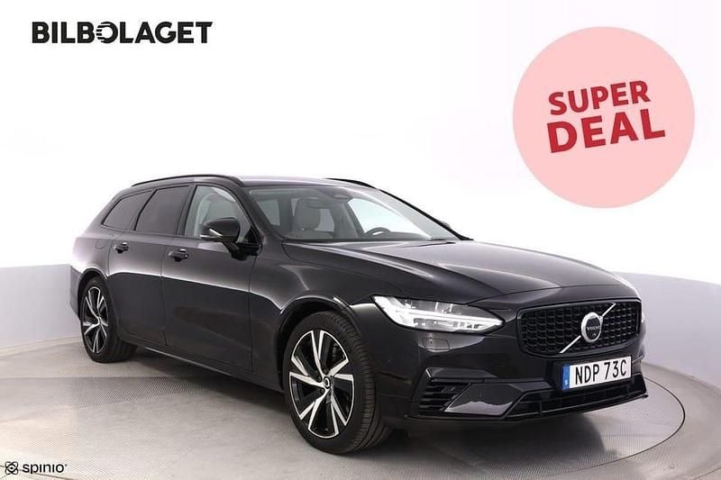 Svart Begagnad 2023 Volvo V90 Plus Kombi | 424 500 kr (Marknadspris) - Bild 1/4