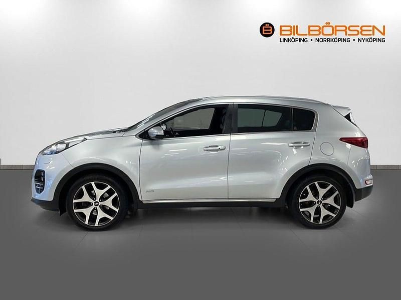 Begagnad Kia Sportage GT-Line 185 HK (136 kW) 2016 Grå SUV