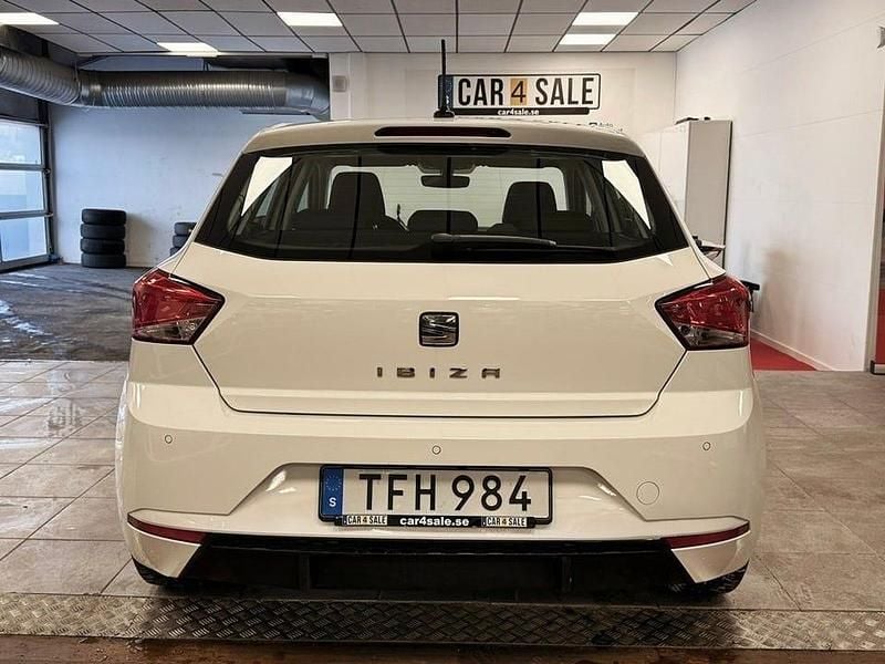 Begagnad Seat Ibiza Comfort 95 HK (69 kW) 2021 Vit Halvkombi