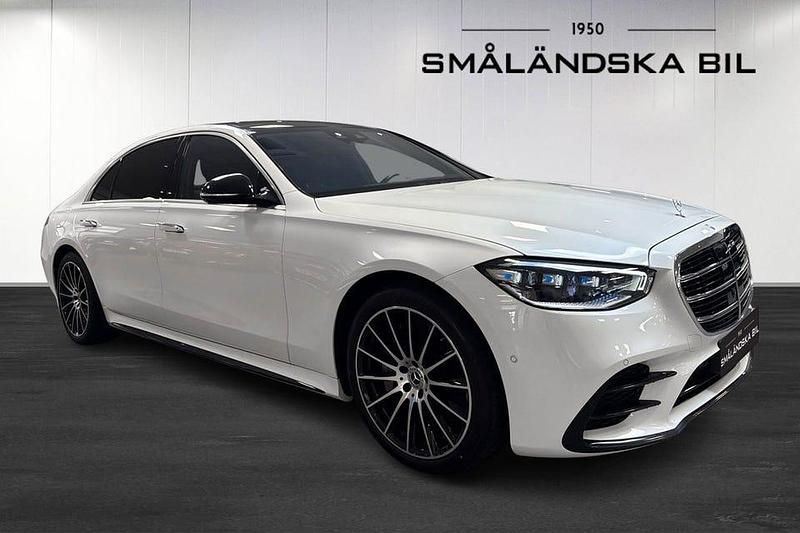 Begagnad Mercedes S580 AMG 510 HK (375 kW) 2022 Vit Sedan