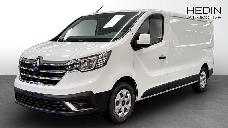 Glaciär vit Begagnad 2024 Renault Trafic Minibuss | 329 900 kr (Bra pris) - Bild 1/4