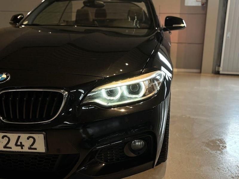 Begagnad BMW 220 M Sport 184 HK (135 kW) 2014 Svart Cab