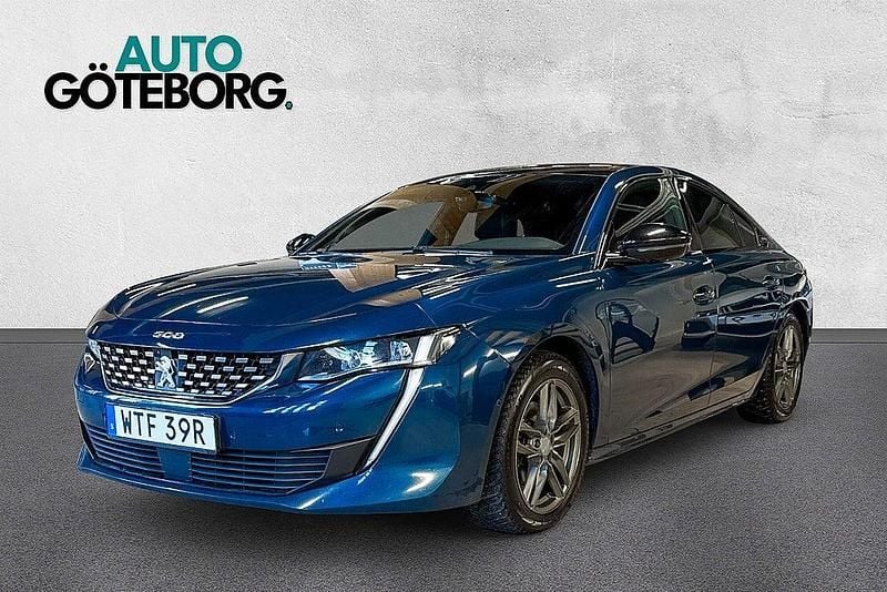Blå metallic Begagnad 2020 Peugeot 508 Premium Sedan | 189 900 kr - Bild 1/3