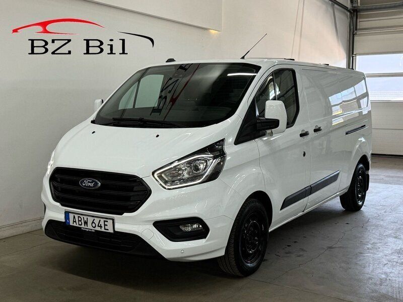 Vit Begagnad 2023 Ford Transit Custom Van | 334 900 kr (Marknadspris) - Bild 1/4