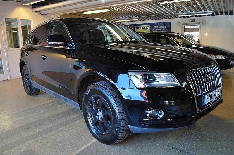 Svart Begagnad 2014 Audi Q5 Design SUV | 129 000 kr (Marknadspris) - Bild 1/4