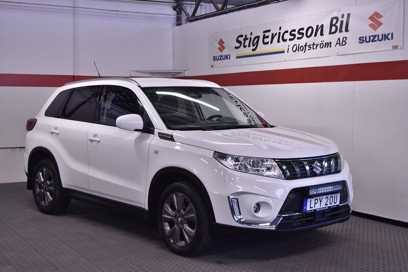 Vit Begagnad 2019 Suzuki Vitara SUV | 204 500 kr - Bild 1/4