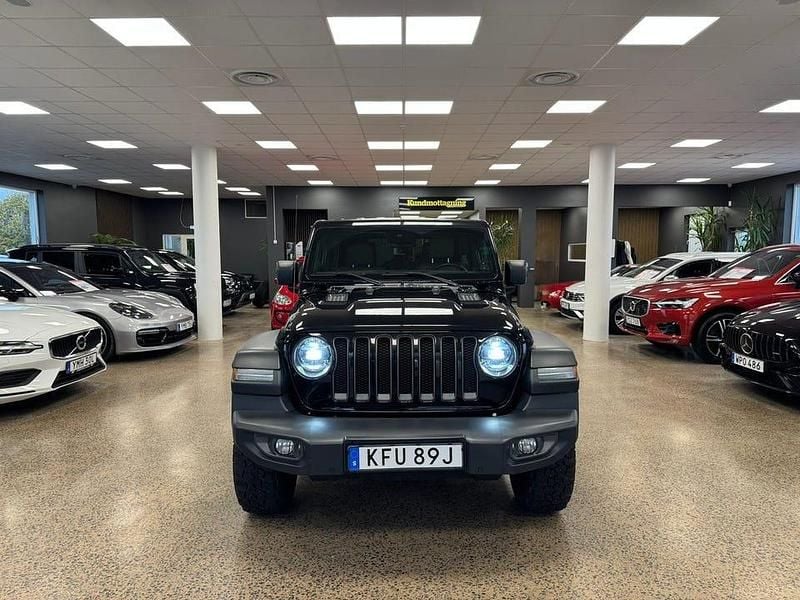 Begagnad Jeep Wrangler Unlimited Rubicon 272 HK (200 kW) 2019 Svart SUV