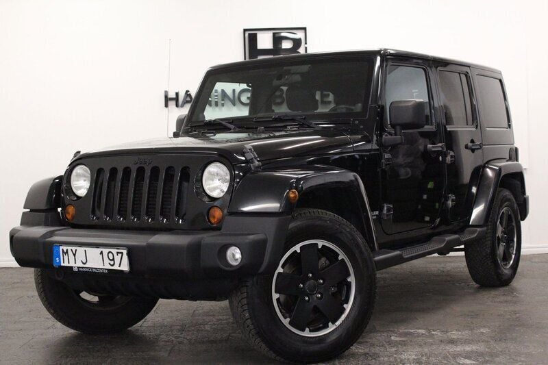 Svart Begagnad 2012 Jeep Wrangler SUV | 319 900 kr - Bild 1/4