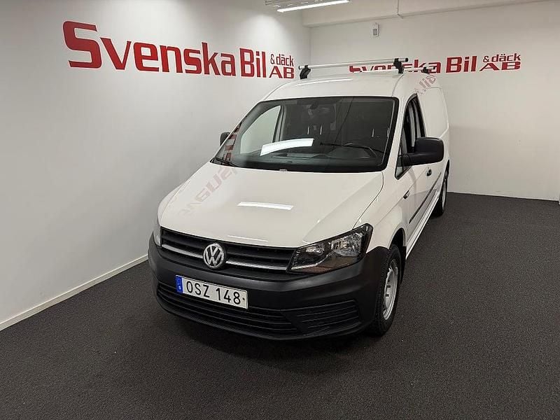 Vit Begagnad 2019 VW Caddy Maxi Minibuss | 159 000 kr (Bra pris) - Bild 1/4