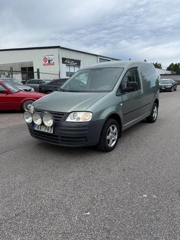 Ljusgrön (grön) Begagnad 2007 VW Caddy Minibuss | 26 900 kr (Superpris) - Bild 1/4