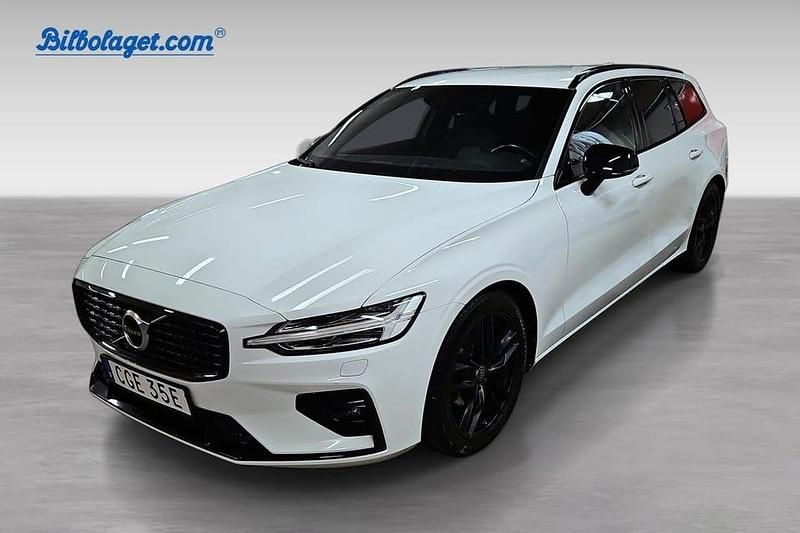 Vit Begagnad 2020 Volvo V60 R-Design Kombi | 325 000 kr (Lite dyr) - Bild 1/4