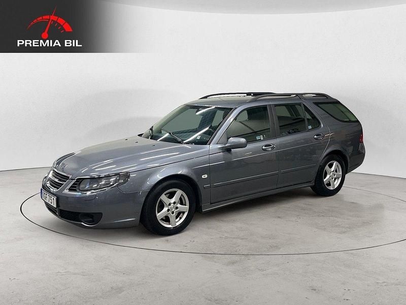 Grå Begagnad 2007 Saab 9-5 Linear Kombi | 39 800 kr (Lite dyr) - Bild 1/4