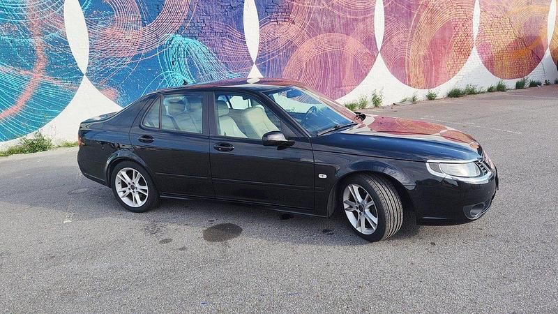 Svart Begagnad 2007 Saab 9-5 Aero Sedan | 46 000 kr (Marknadspris) - Bild 1/4